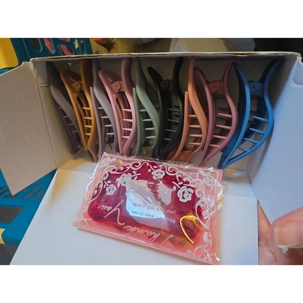 9pcs French-Flat‎ Hair Clips